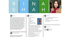 Desktop Screenshot of binashah.net