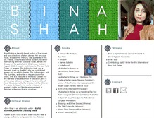 Tablet Screenshot of binashah.net